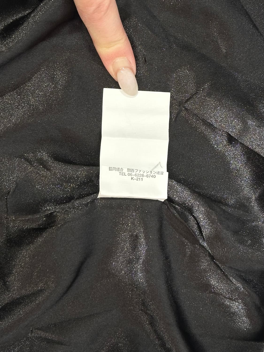 일본 빈티지 자수 블랙 화이트 꽃 스카잔 자켓  상품이미지7