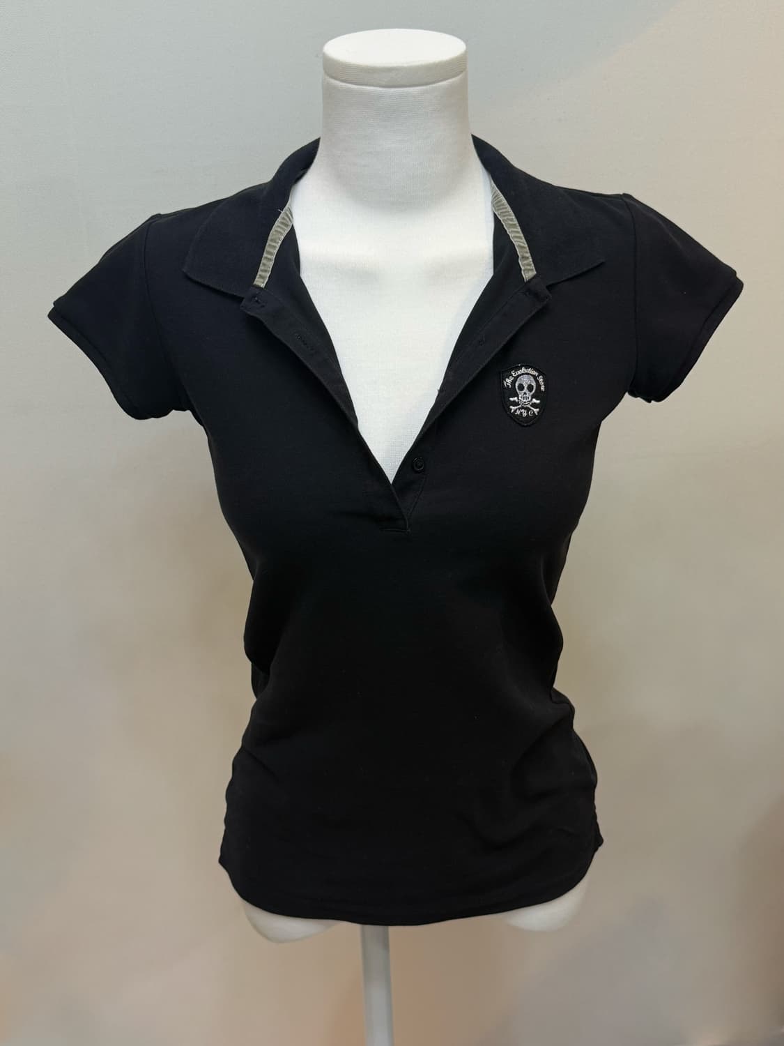 해골 카라 티셔츠 고스  상품이미지1