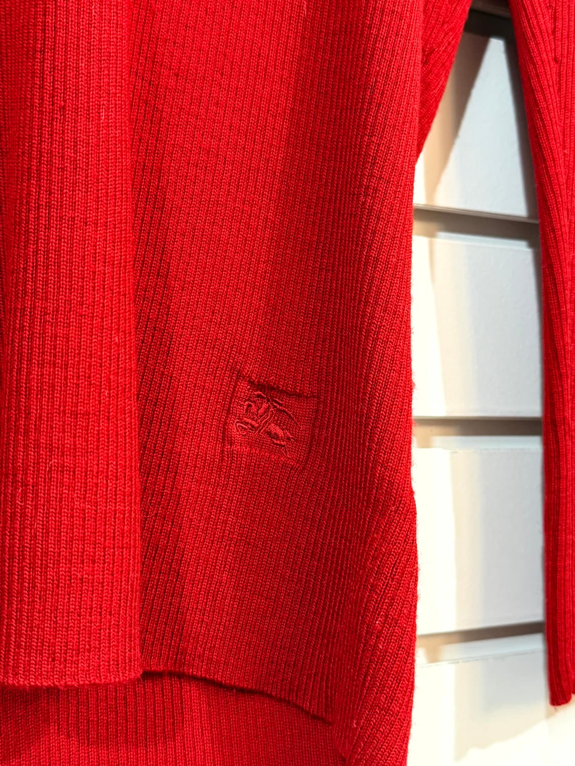 BURBERRY 버버리 브이넥 여성 니트 상품이미지5