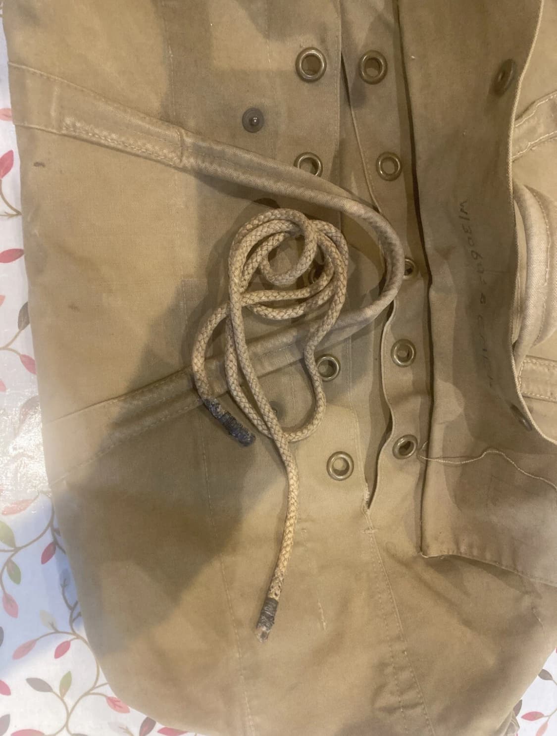 1940s ww2 canvas bag 상품이미지4