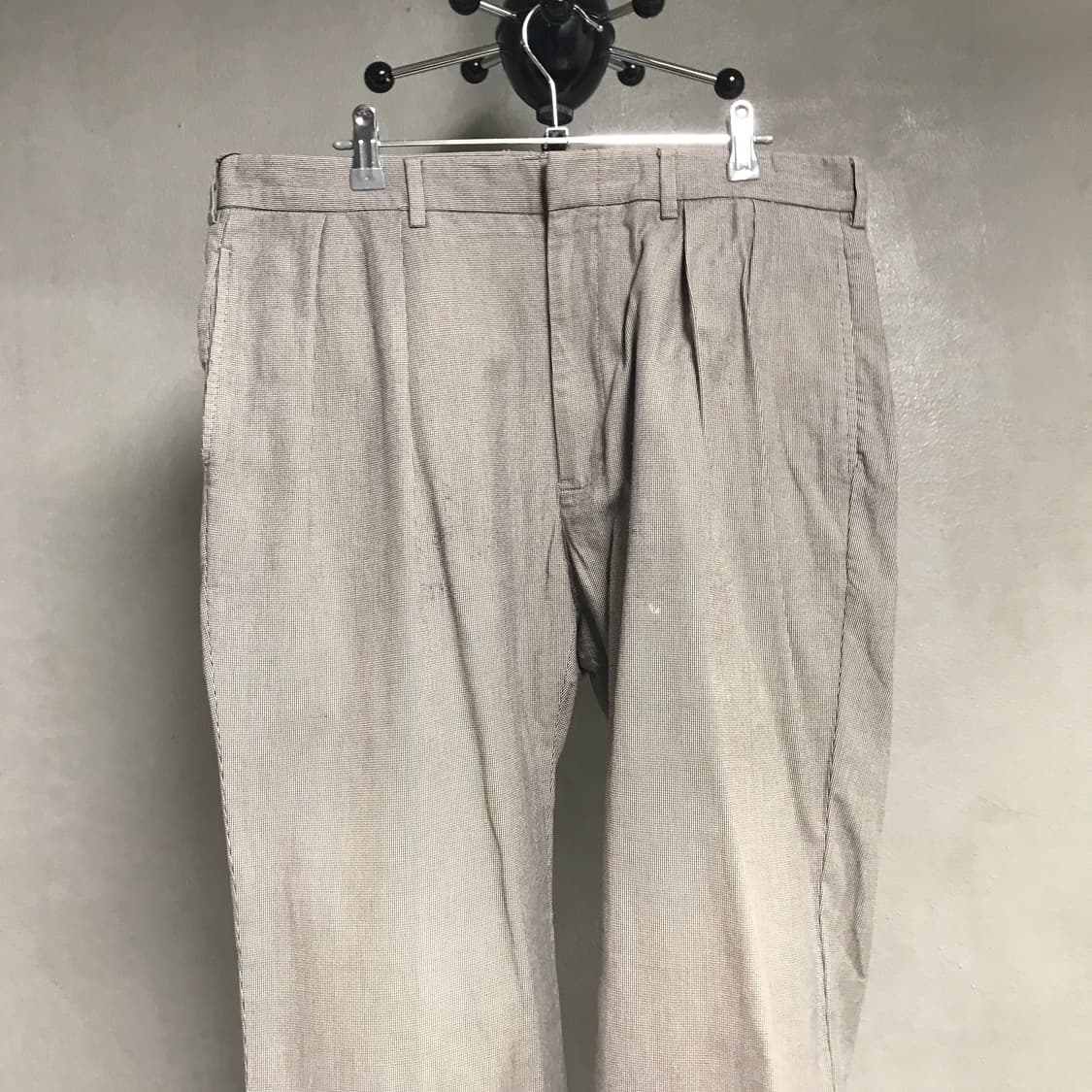 폴로 랄프로렌 잔체크 슬랙스 34/32 상품이미지2