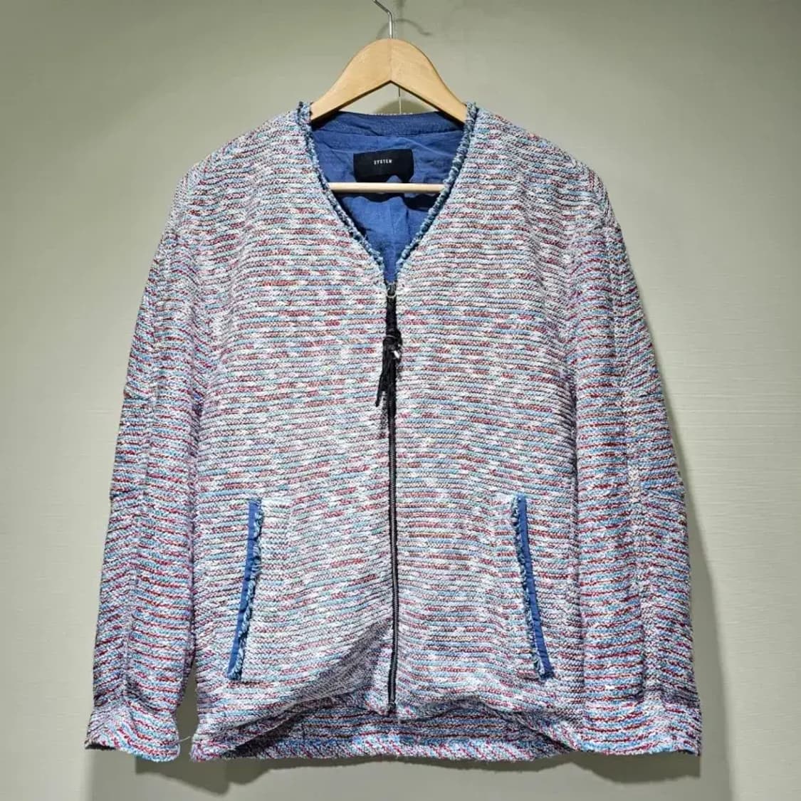 시스템 트위드 재킷 상품이미지6