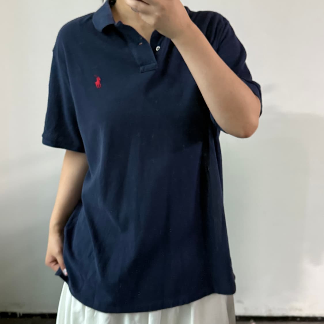 [XL] 폴로 네이비 반팔 카라티 상품이미지1