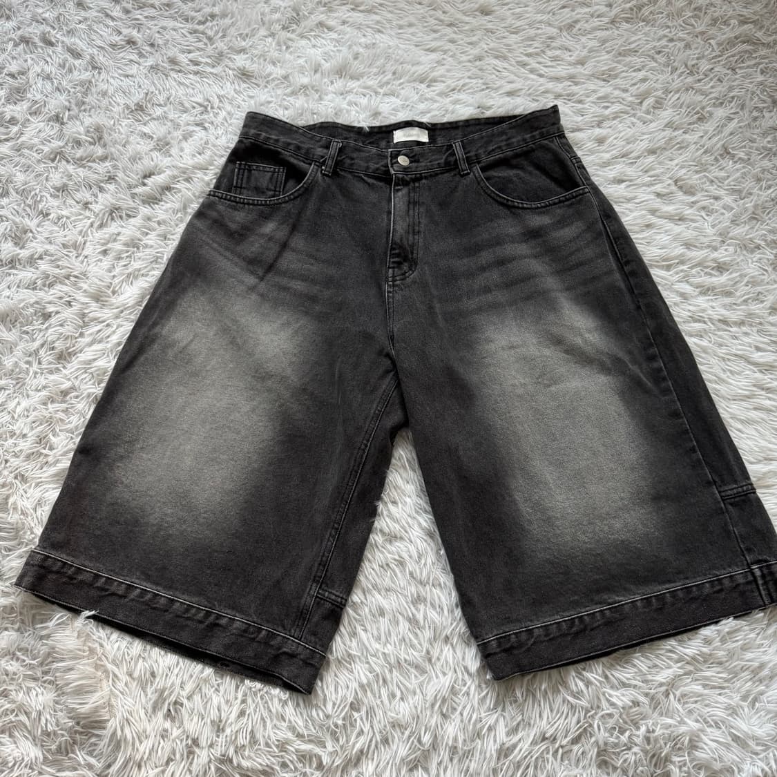 SLOGAN 빈티지 버뮤다팬츠 빈티지버뮤다팬츠 보세 반바지 L 32 상품이미지2