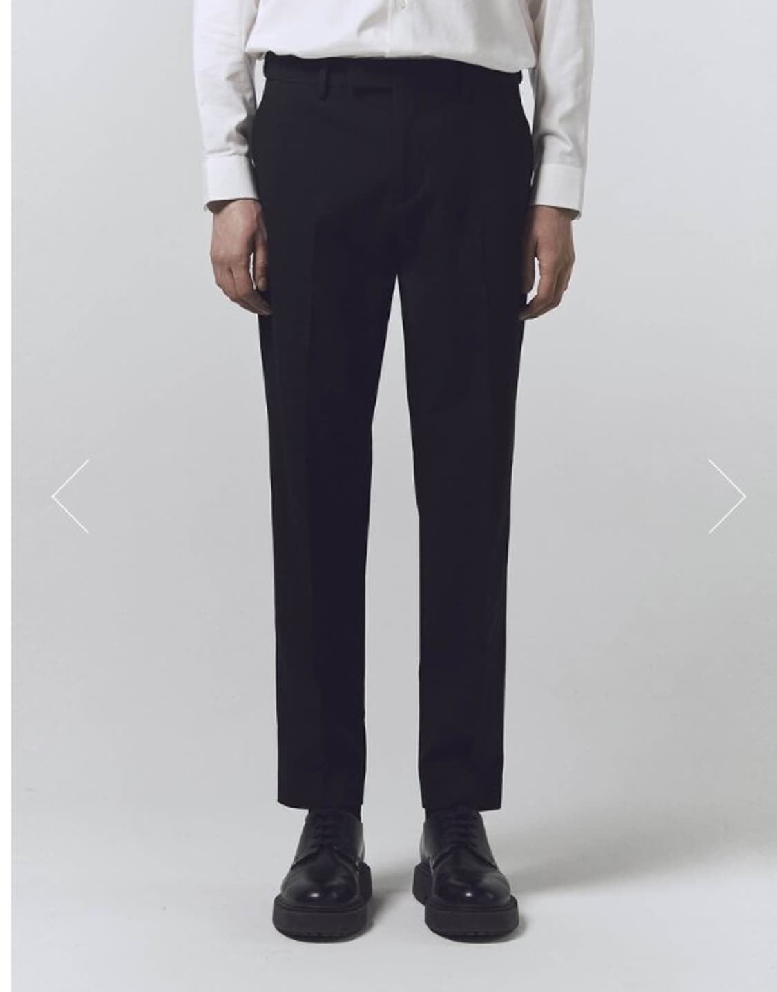 [컨셉원] TR 히든밴딩 테이퍼드핏 슬랙스 34  상품이미지1