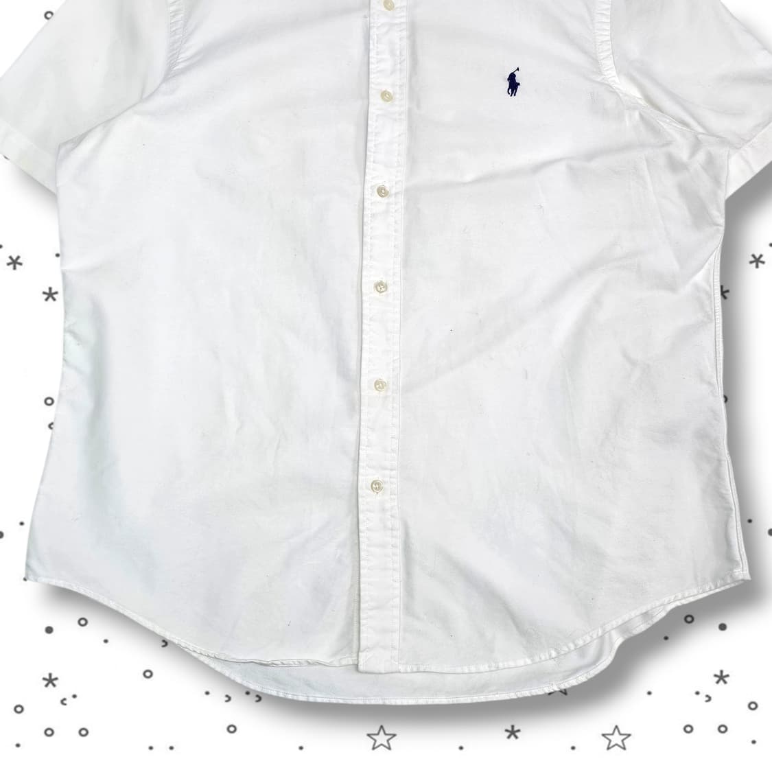 L POLO 폴로 랄프로렌 클래식 핏 옥스포드 반팔 셔츠 상품이미지3