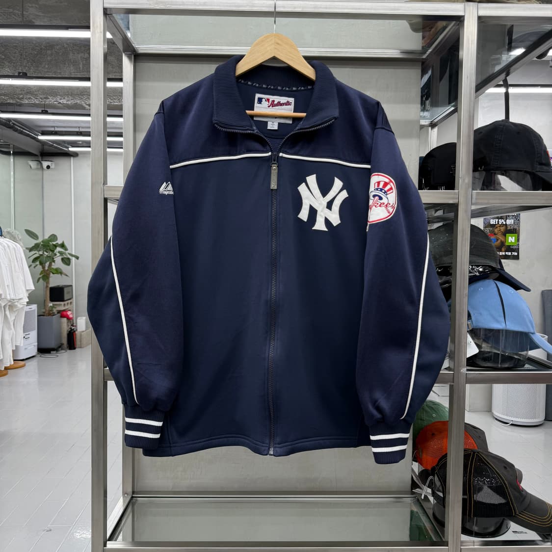 Majestic 00s NY YANKEES 트랙 자켓 상품이미지5