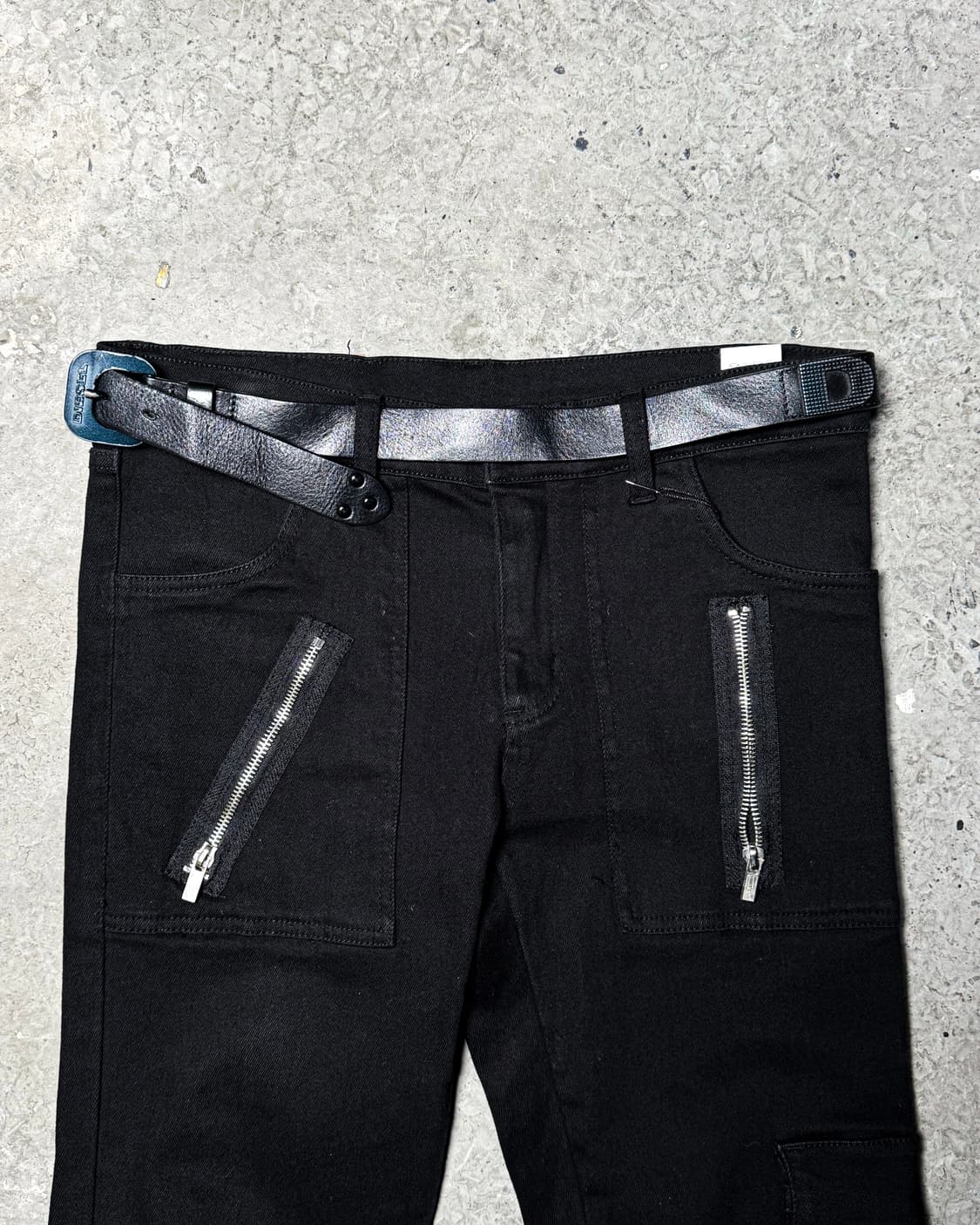 DIESEL – Logo Plate Leather Belt  상품이미지2