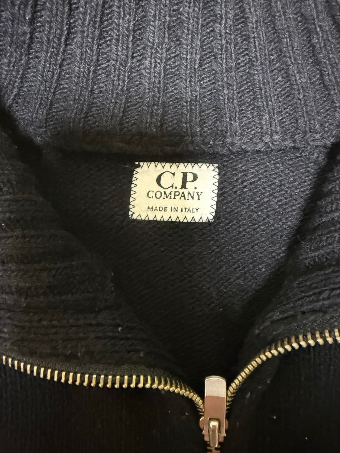 90s cp컴퍼니 니트집업 상품이미지3