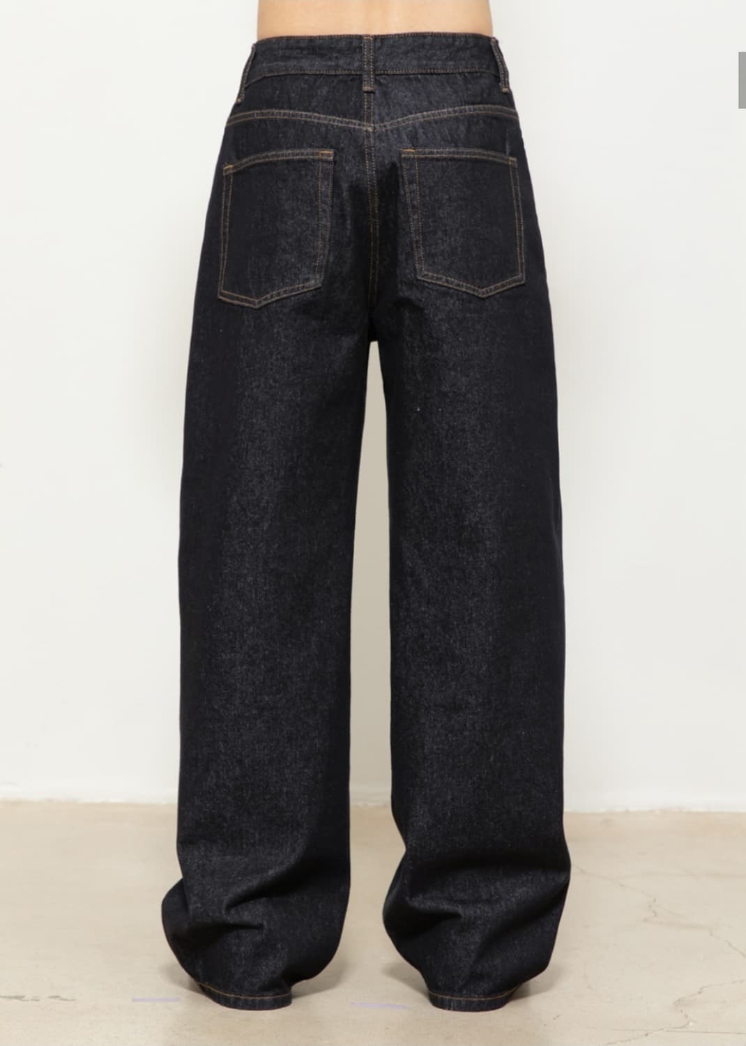 비긴 202 세미플레어 데님팬츠 [논페이디드 인디고] 3사이즈 상품이미지3