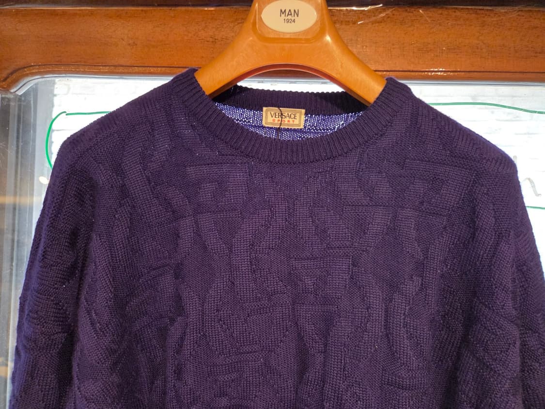 90'S 지아니 베르사체 케이블니트 상품이미지2