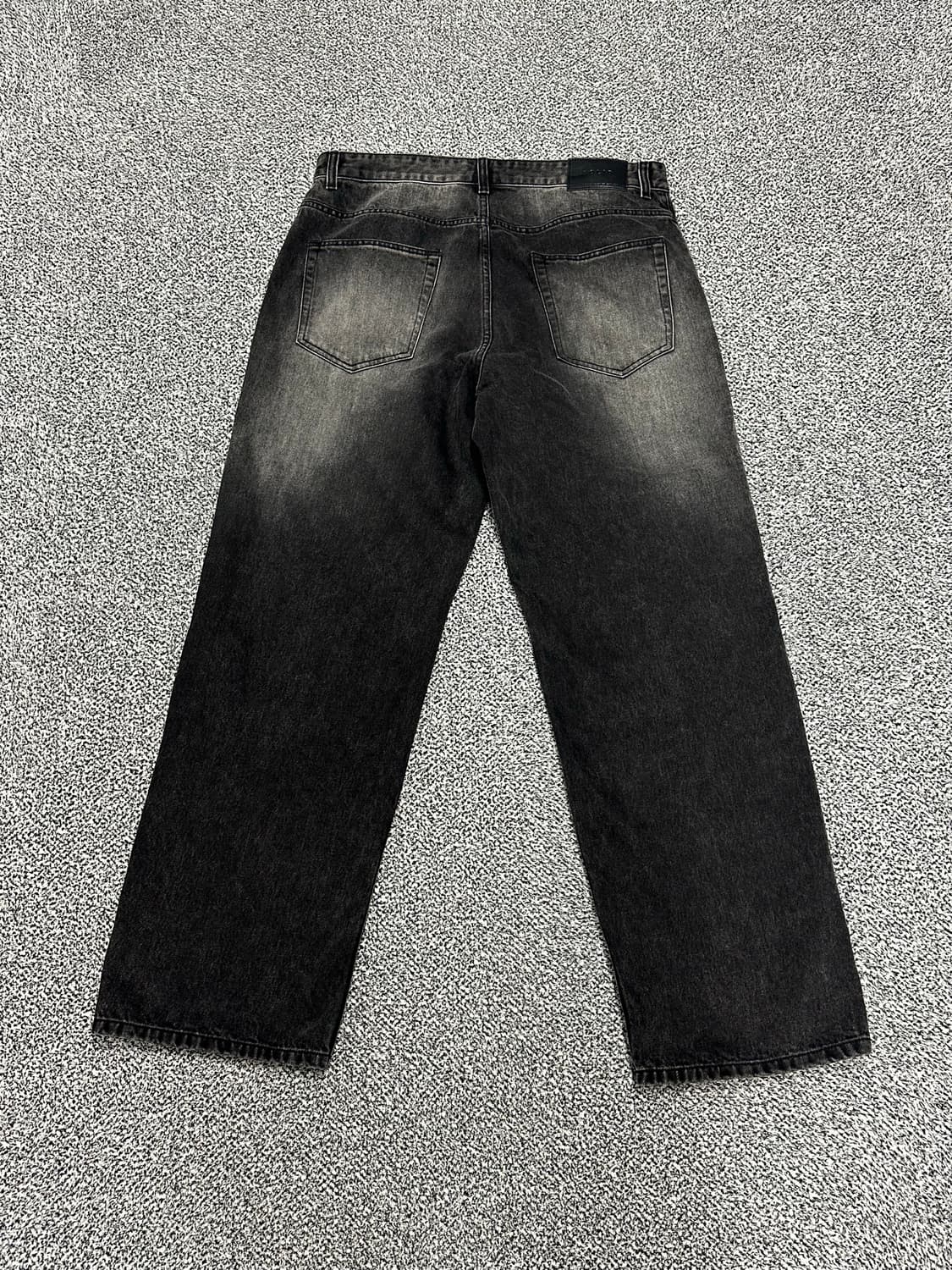 솔리드옴므 25년식 최신형 흑청 데님 바지 상품이미지6