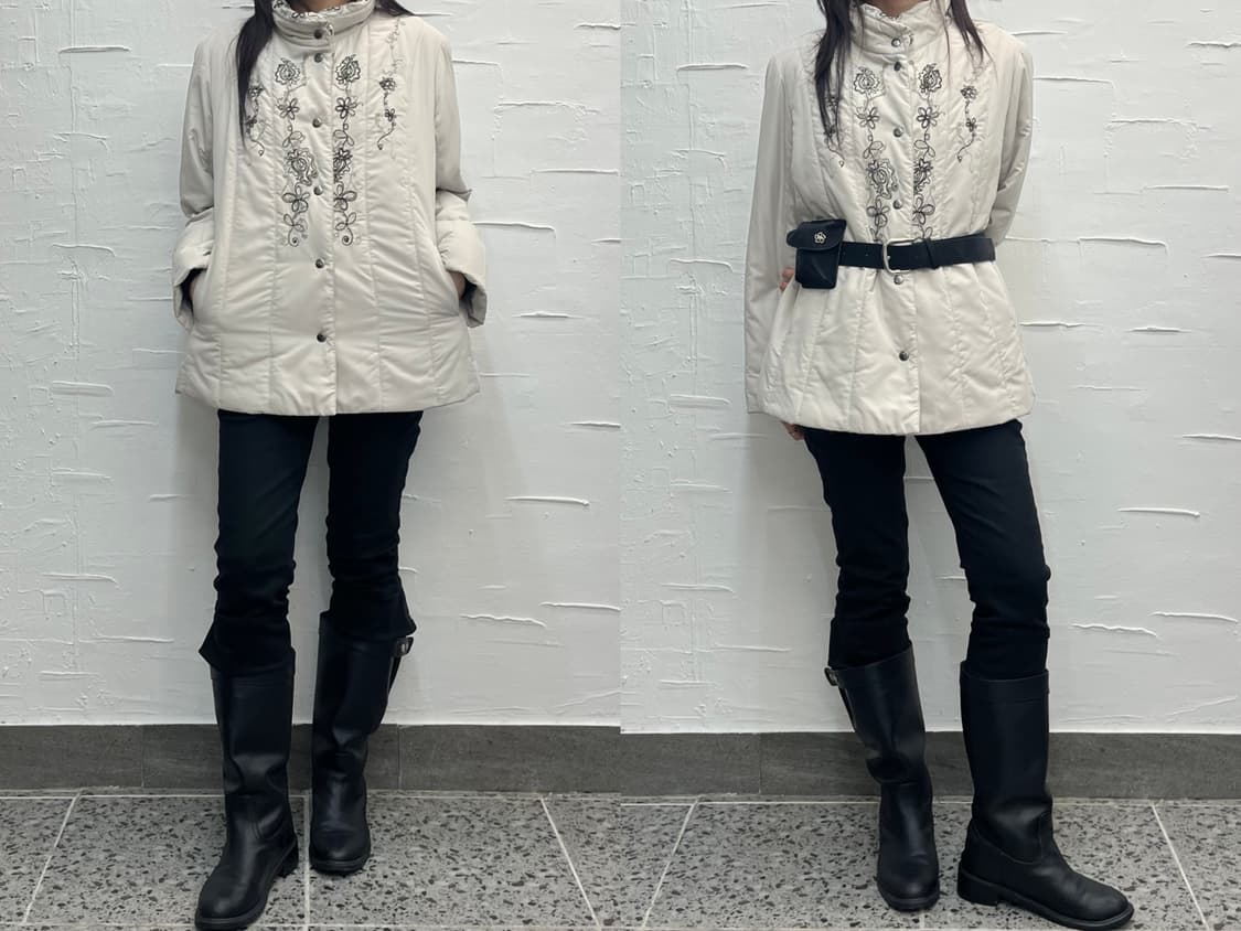 floral quilted jumper 상품이미지1