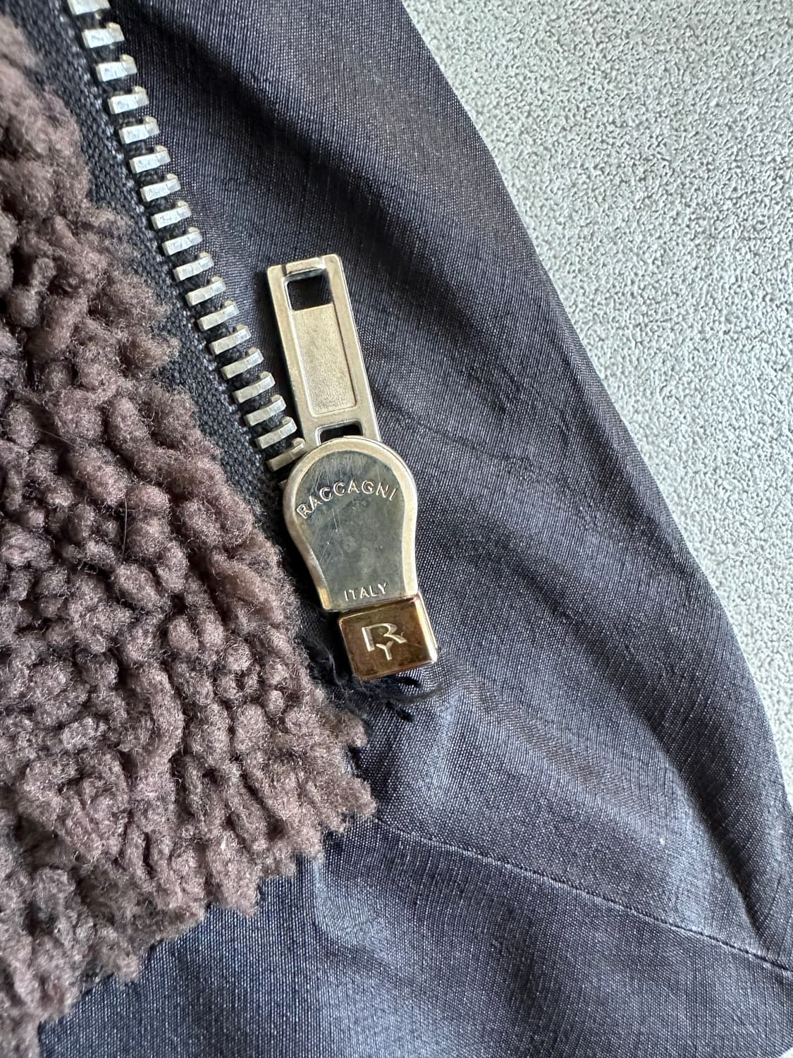 릭오웬스 09fw 램스킨 하이넥 시어링 무스탕 상품이미지10