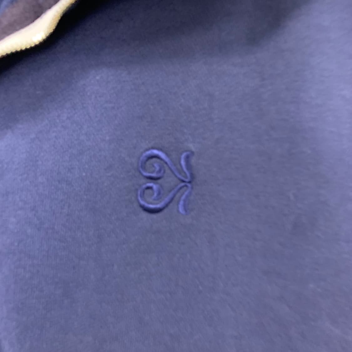 Kijun 기준 네이비 하프집업 맨투맨 상품이미지4