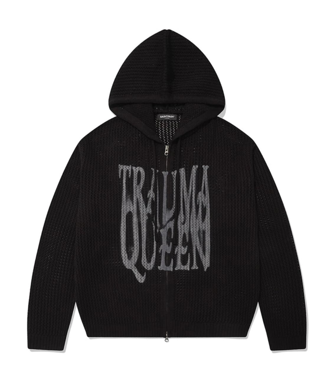 mesh knit zip up hoody 상품이미지3