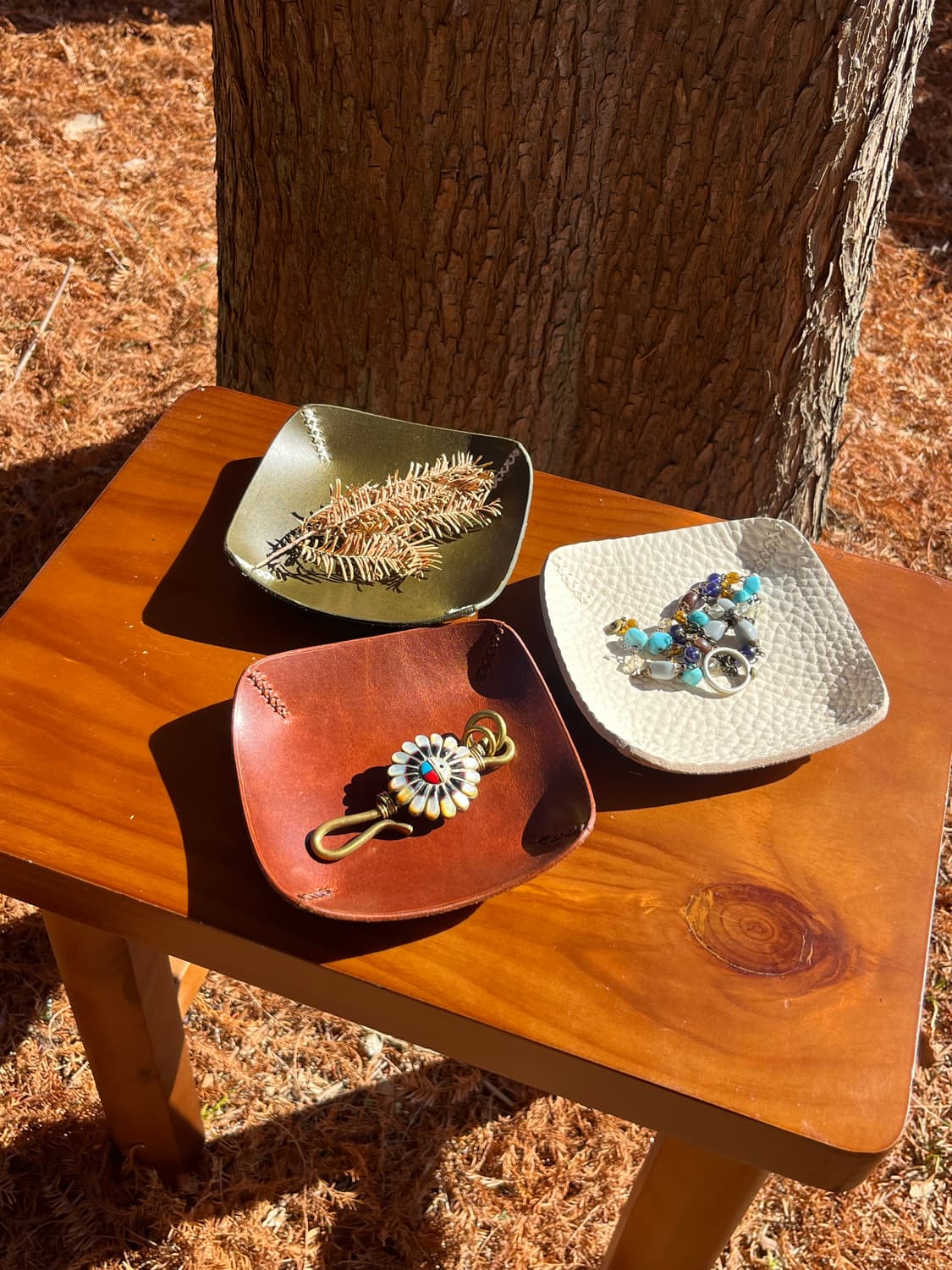 Leather plates ( square type ) 상품이미지2