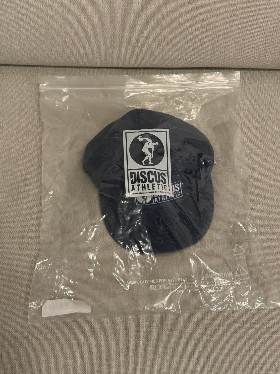 [새제품] 디스커스 애슬레틱 캡 모자 네이비 - 정가 45,000원 상품이미지4