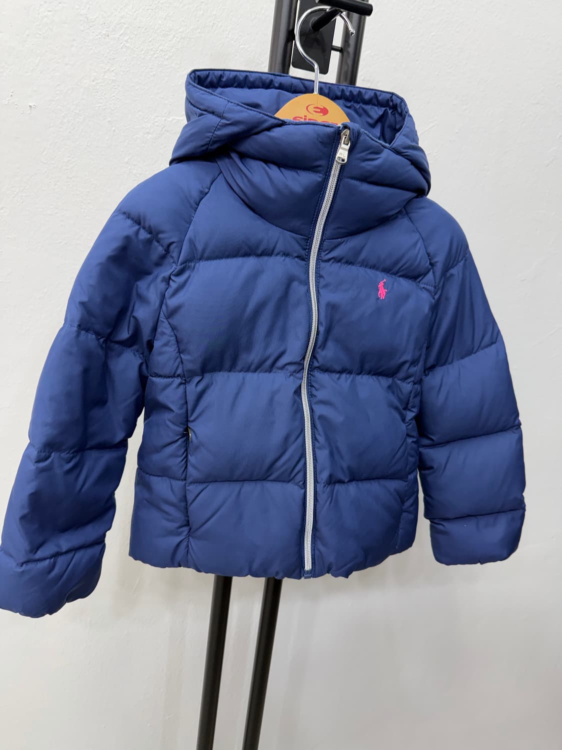 정품) 폴로랄프로렌 키즈 네이비 패딩 6y 상품이미지2