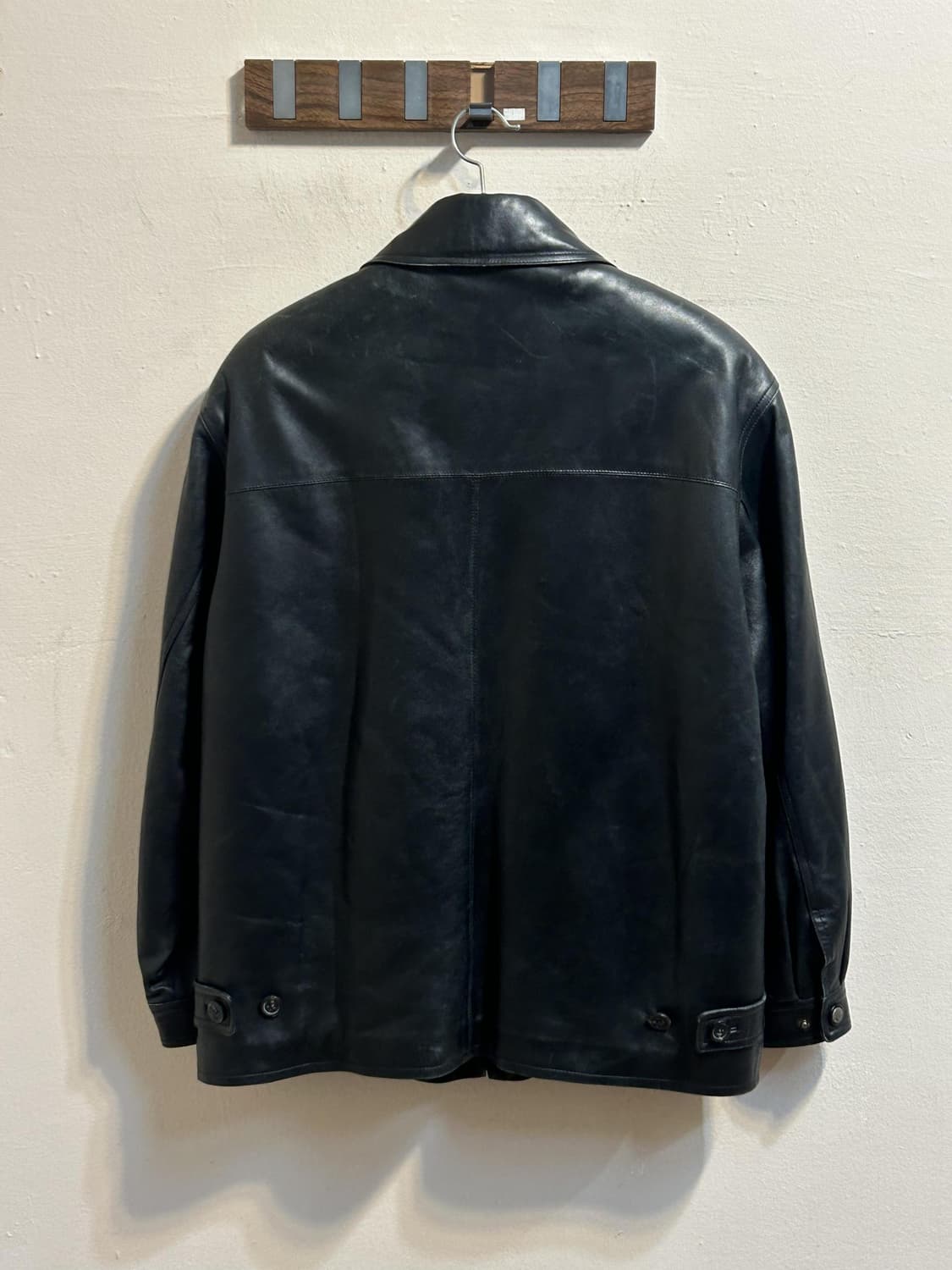 유즈드 양가죽 레더자켓 상품이미지5