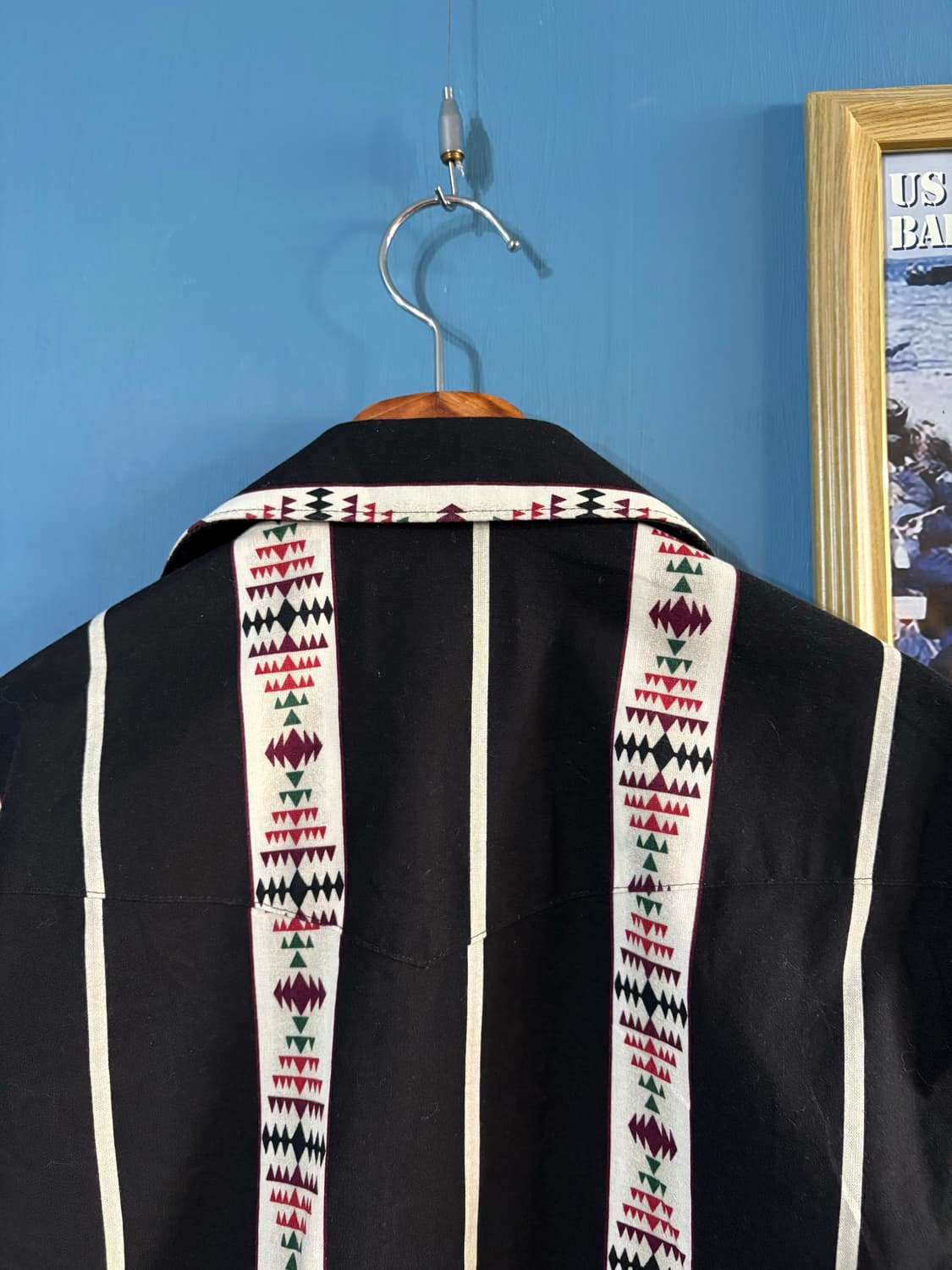 90‘s Wrangler Black Western Fit Shirt 상품이미지8