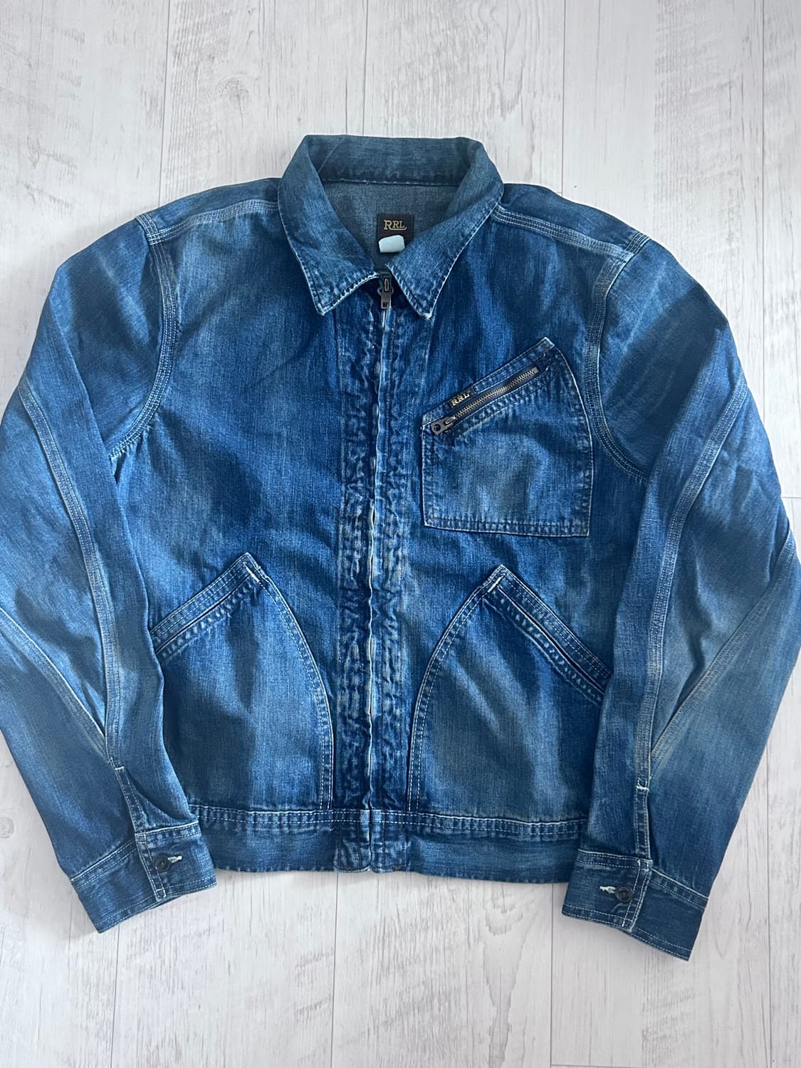 RRL 레이튼 데님 자켓 S 상품이미지1