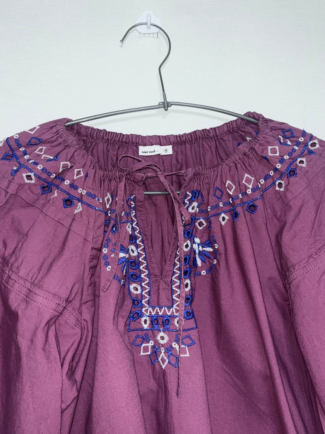 니코앤드 코튼 블라우스 size 4 상품이미지2