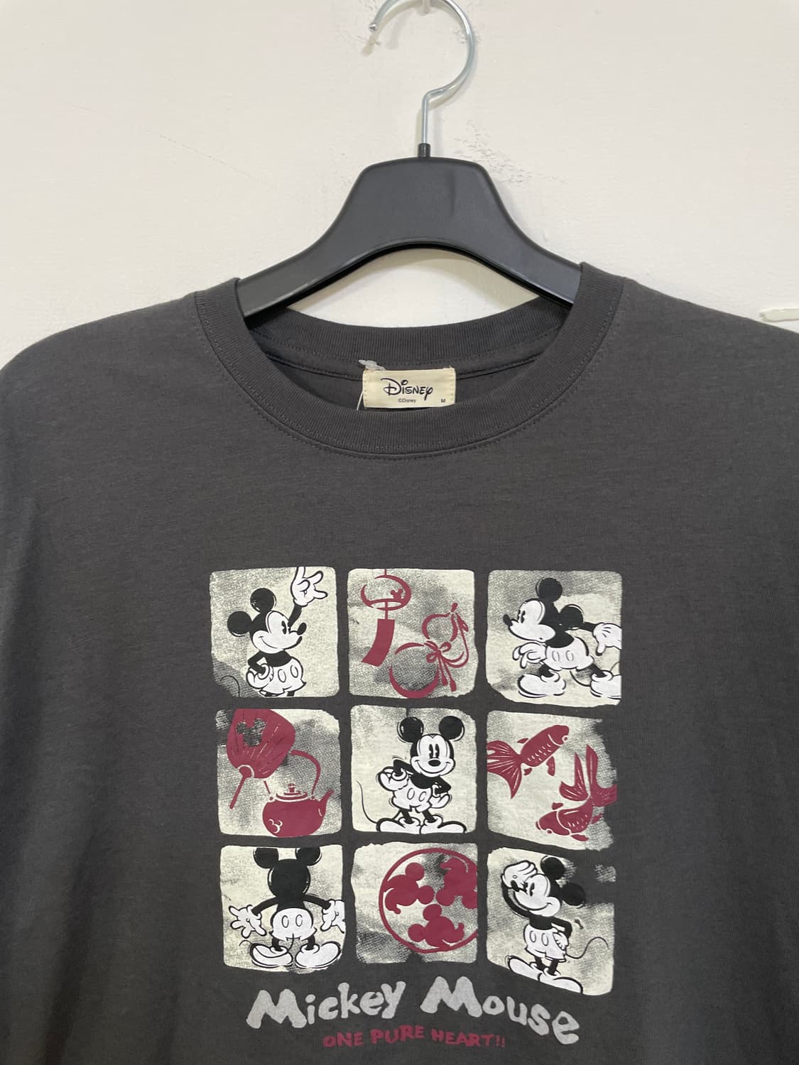 디즈니 미키마우스 프린팅 반팔 티셔츠 상품이미지4