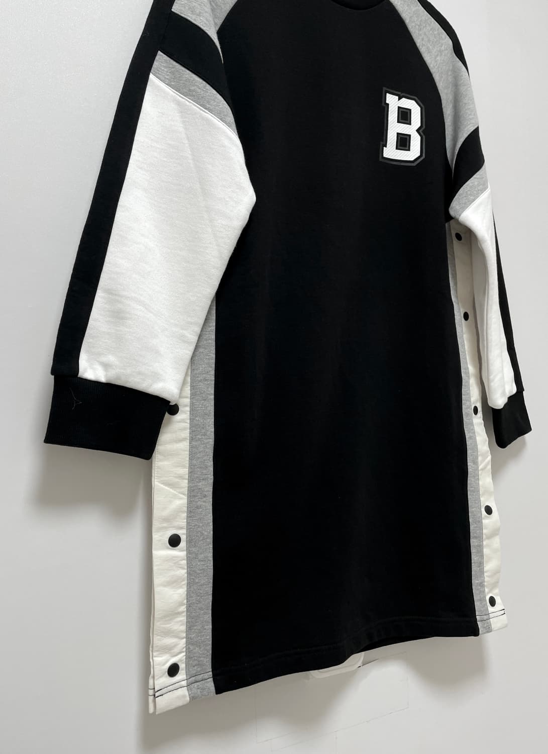 NBA 브루클린 네츠 사이드 스냅 롱 맨투맨 상품이미지7