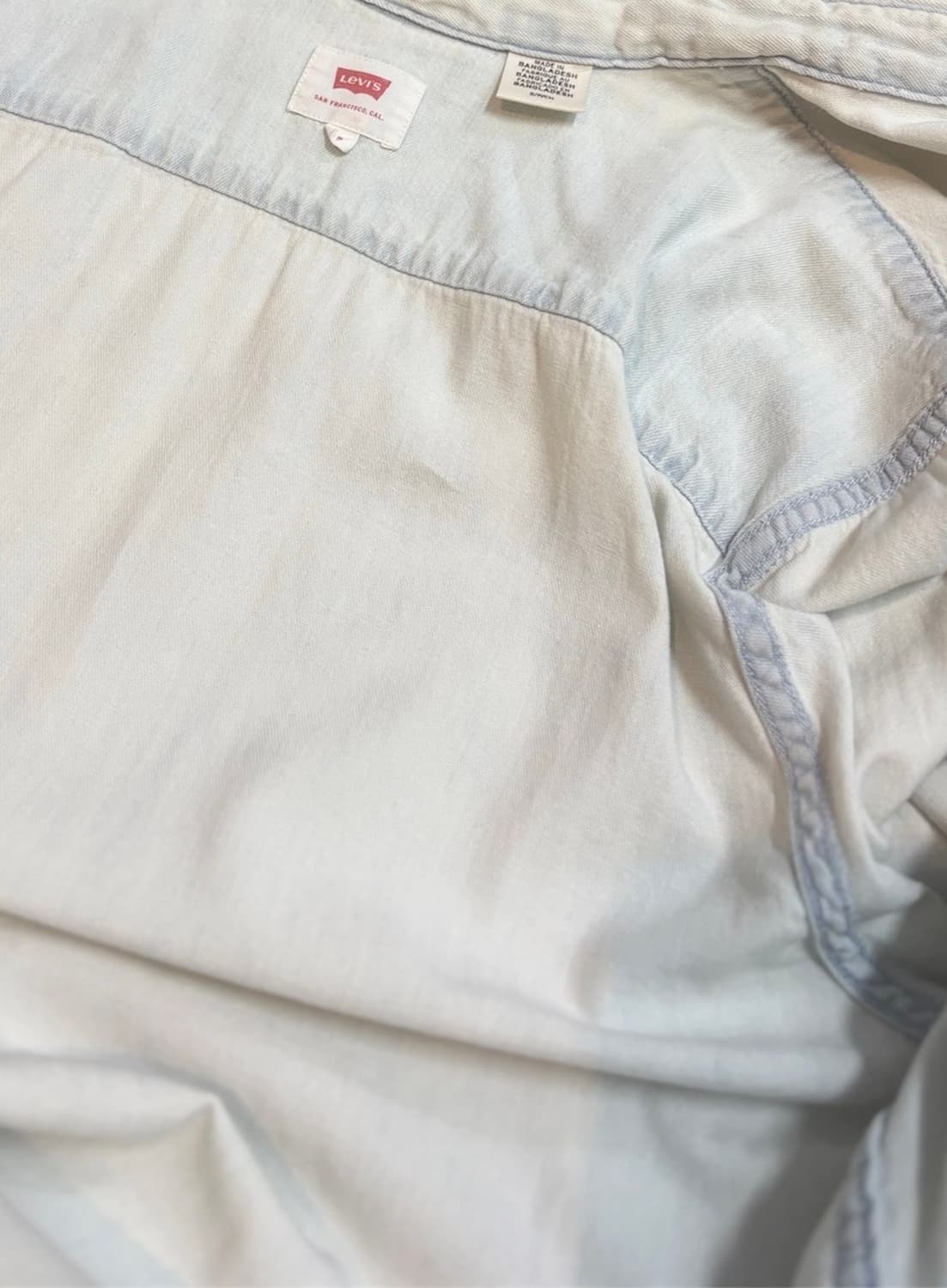 Levi’s 라이트 데님 셔츠 상품이미지6