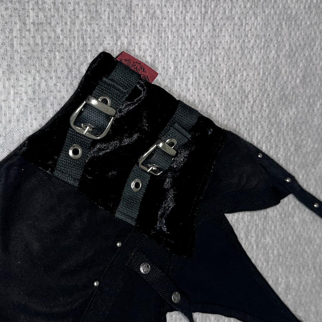 Garter punk layered skirt 상품이미지3