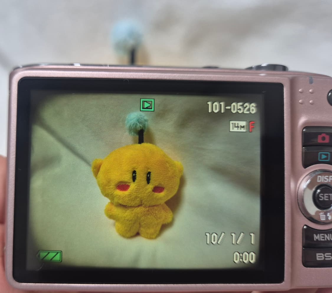 카시오 엑슬림 Ex-H15 핑크 판매 상품이미지5