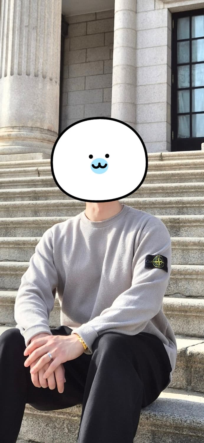 23SS스톤아일랜드 니트 105-XL 베이지컬러 상품이미지1