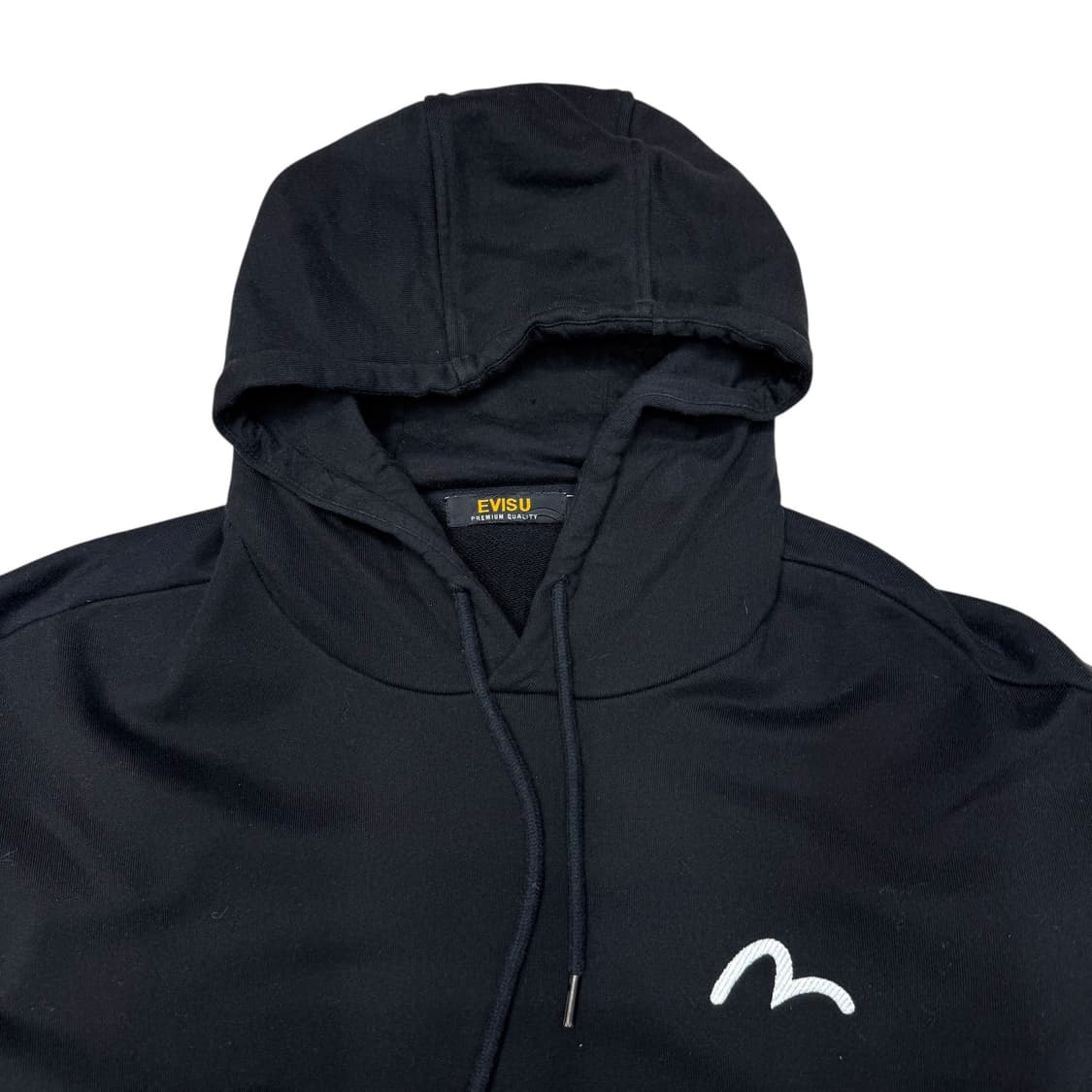 [L] 에비수 블랙 후드티 상품이미지5