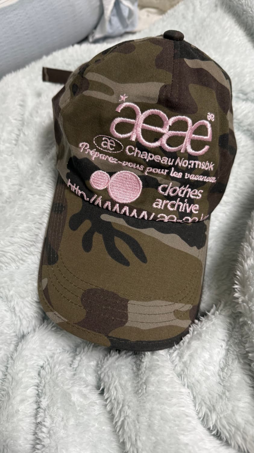 aeae 카모 볼캡 상품이미지2