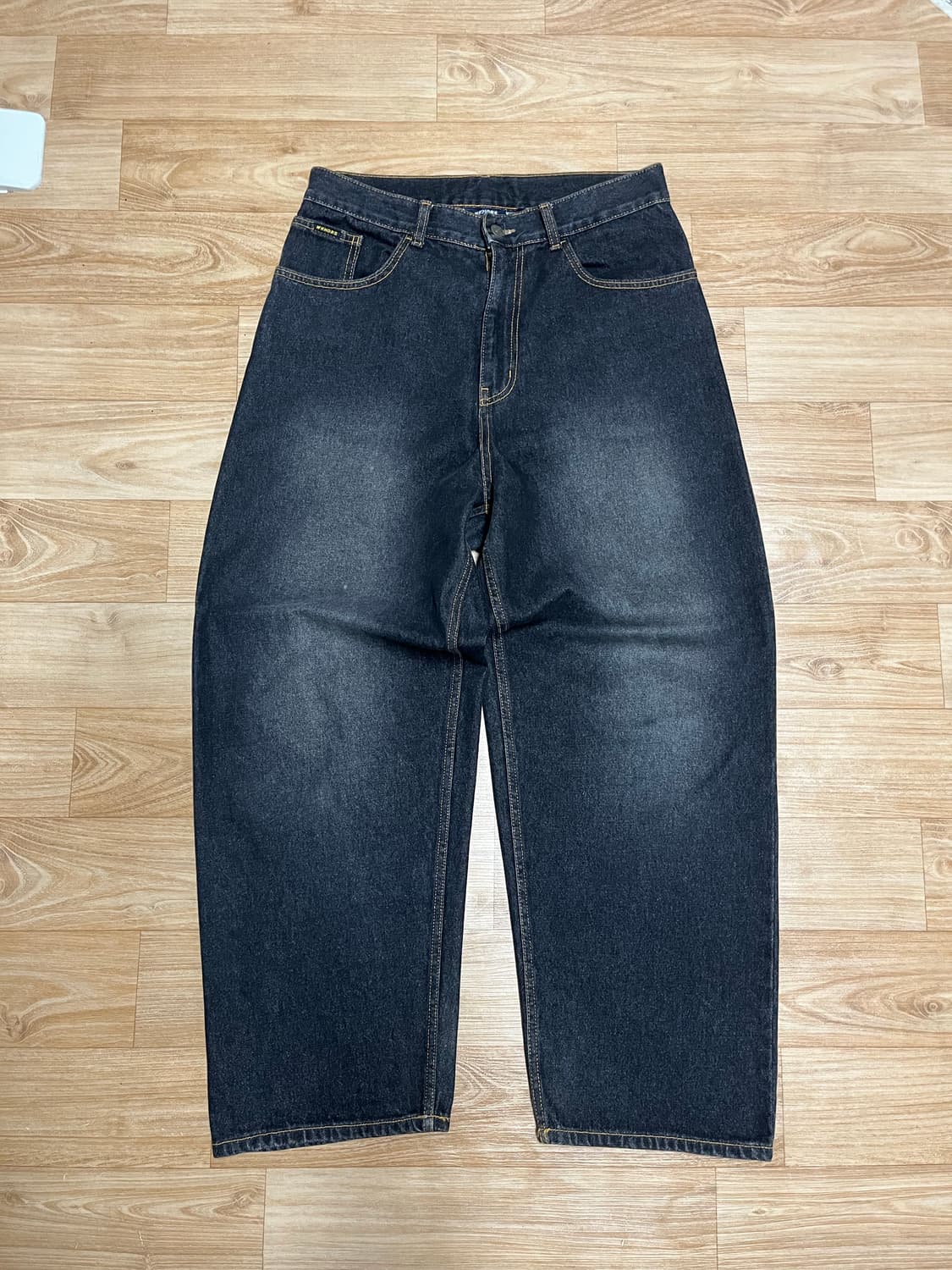 WKNDRS DWARF DENIM PANTS (BLACK) M 상품이미지6