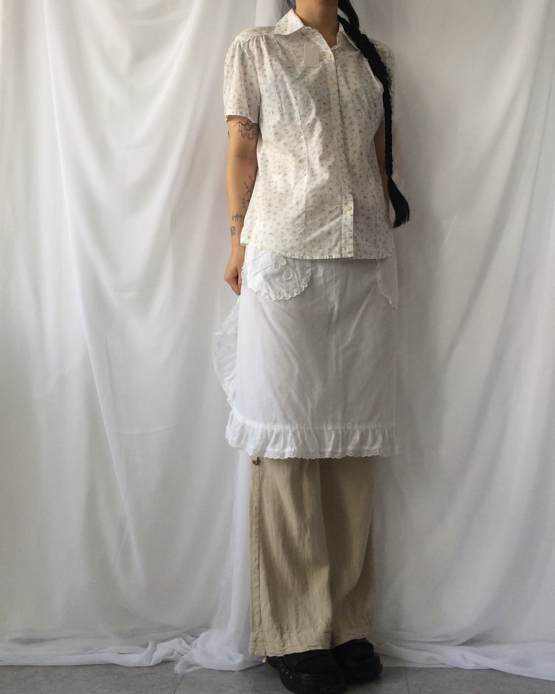Flower pattern shirt 상품이미지6