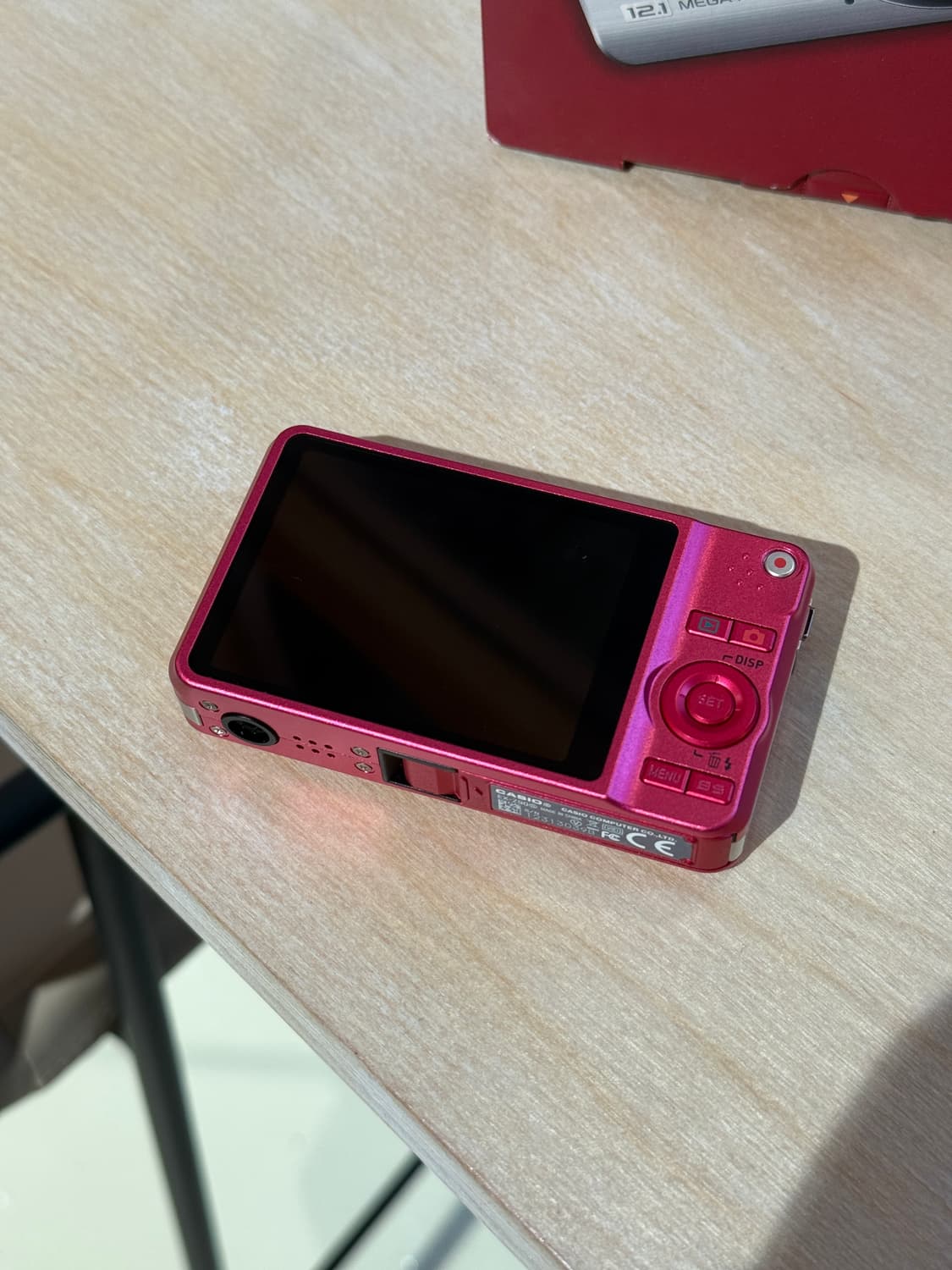 바로사용/작례o) 카시오 엑슬림 ex z90 핑크 상품이미지3