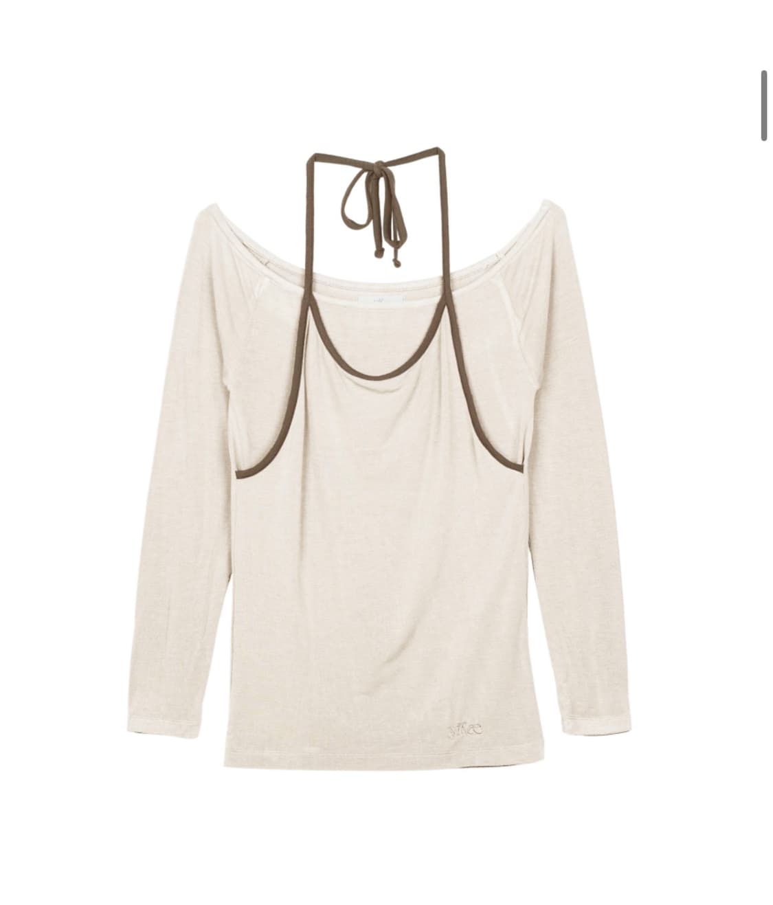 이예 레이어드 롱 슬리브 상품이미지1