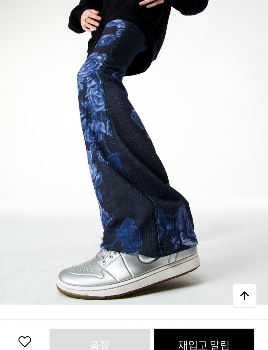 스컬프터 로즈 레깅스 챠콜 상품이미지5