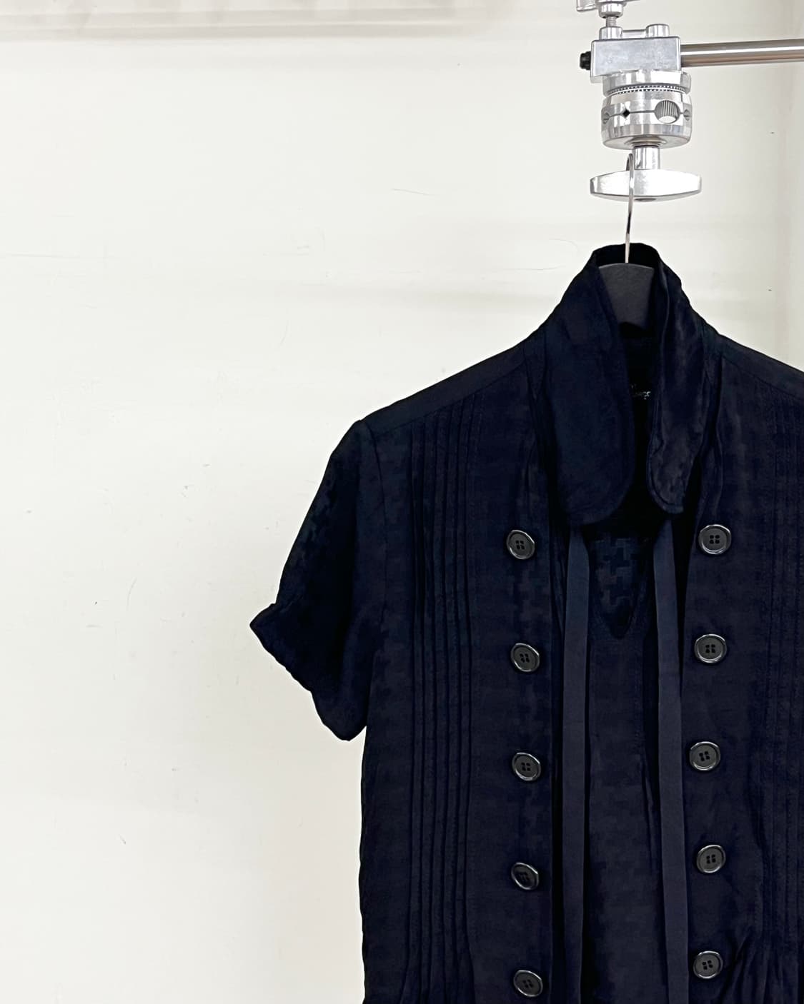 꼼데가르송 블랙 더블 브레스트 버튼 블라우스 상품이미지3