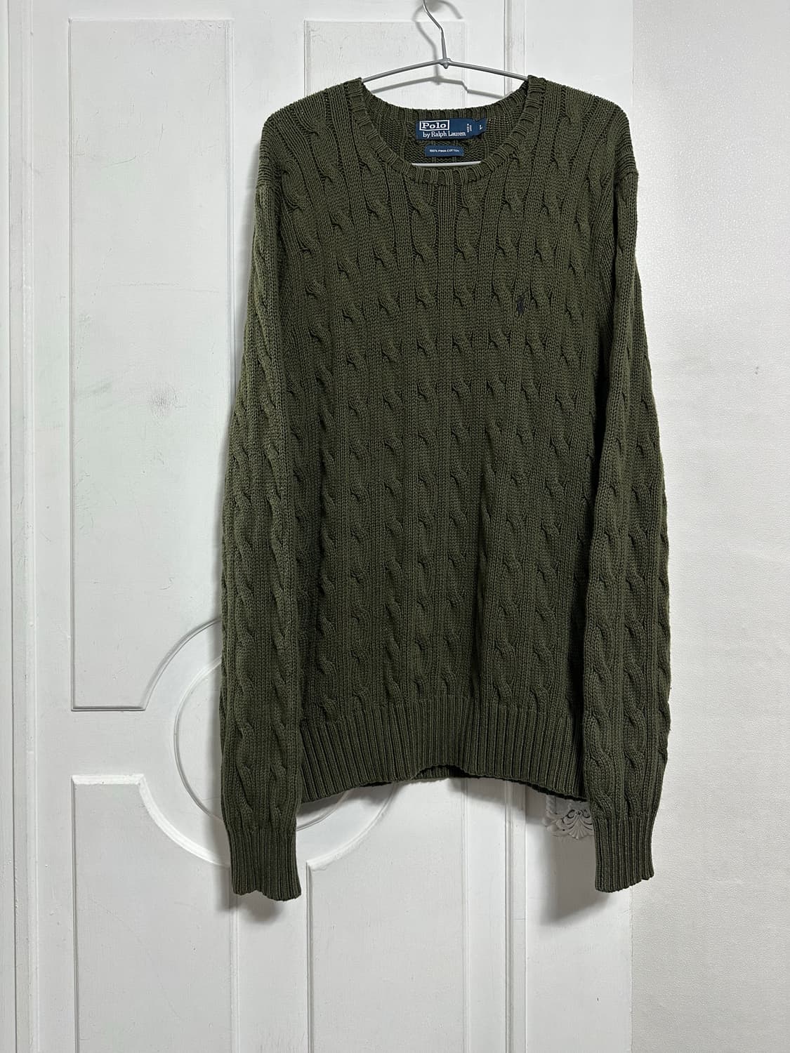 폴로 랄프로렌 꽈배기 니트 상품이미지1