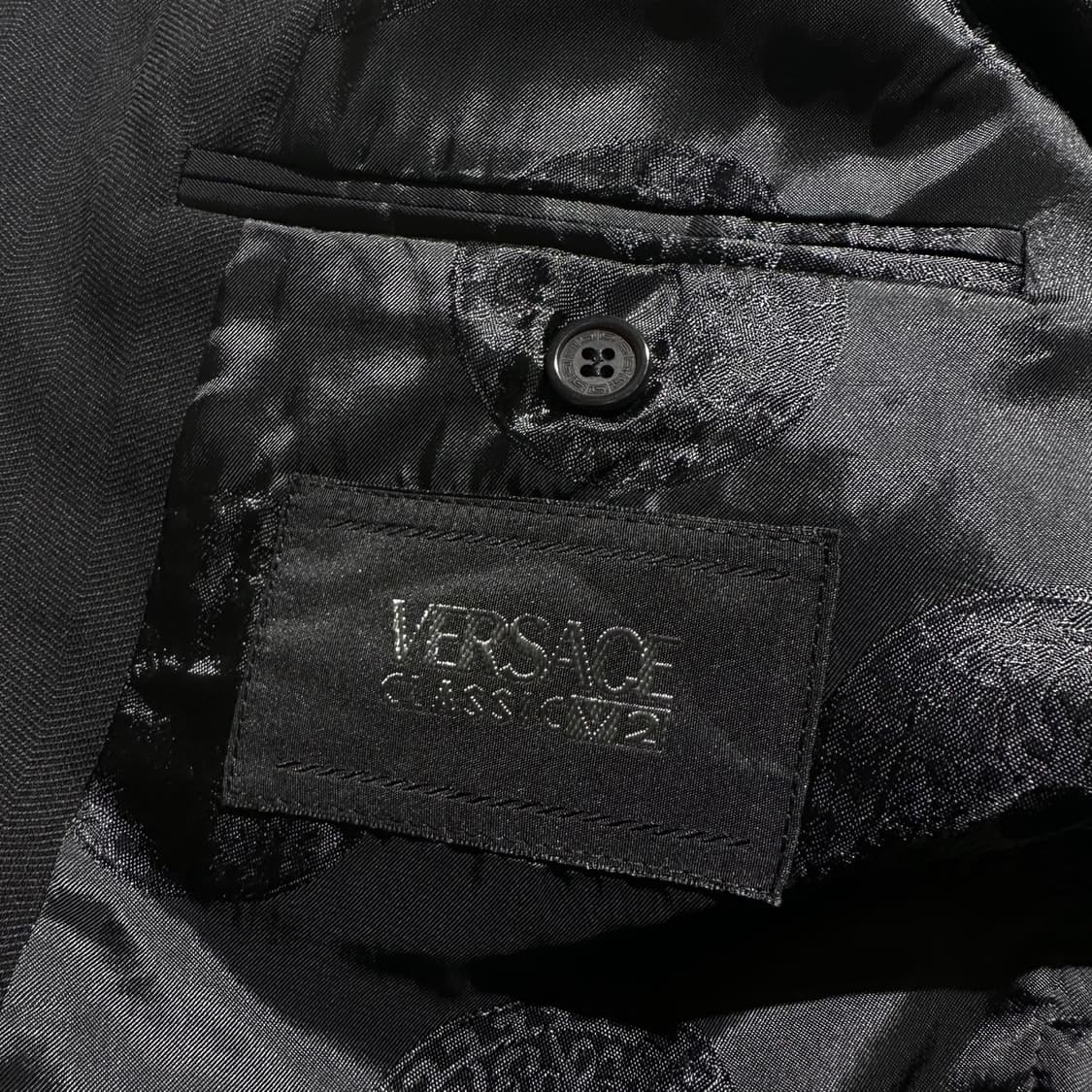 베르사체 차이나카라 싱글 블레이저 자켓 상품이미지4