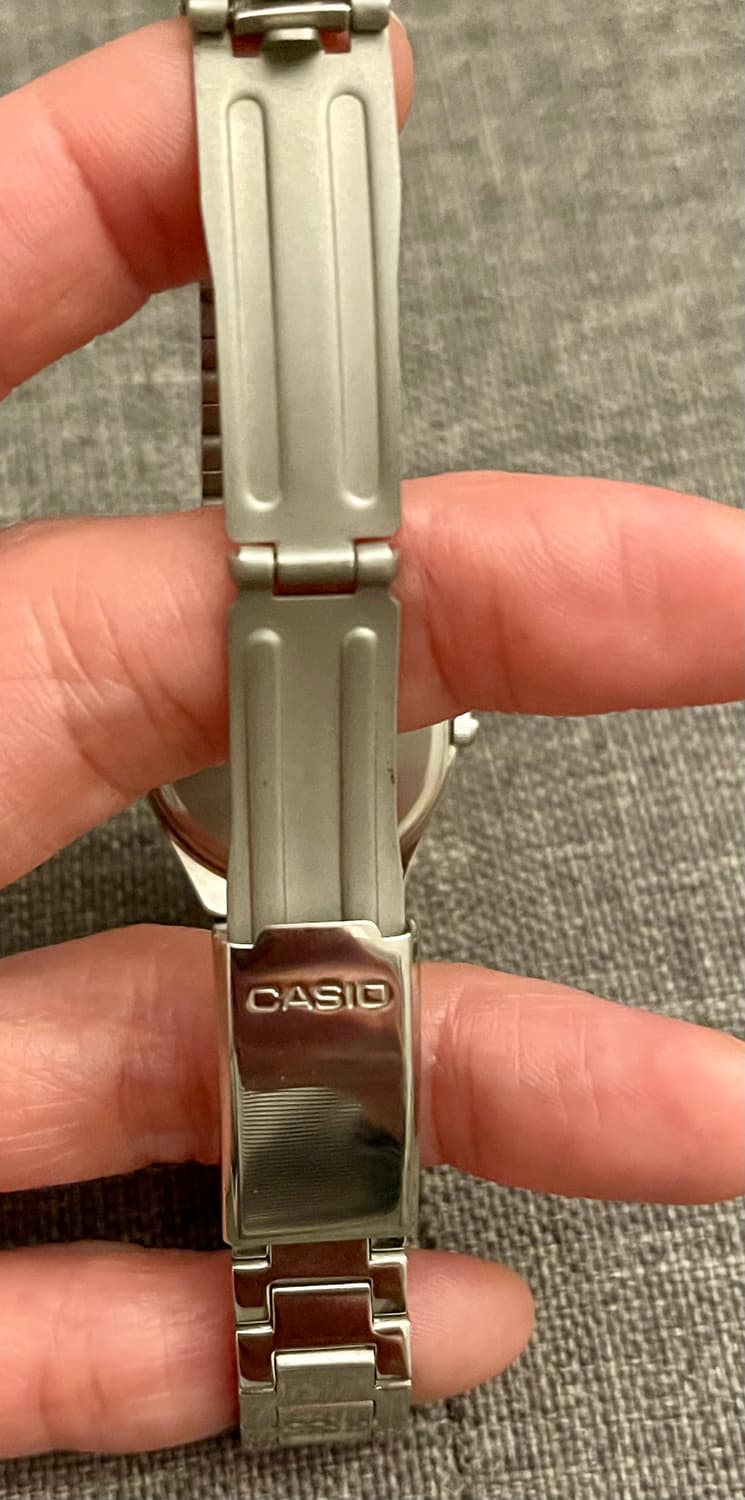 Casio 카시오 LTP-1170 청판 메탈 시계/새상품급 상품이미지4