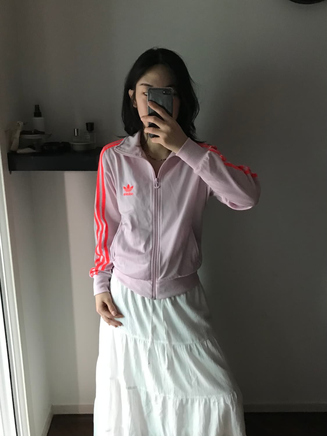 아디다스 올드스쿨 파이어버드 딸기우유 트랙탑 져지 상품이미지4