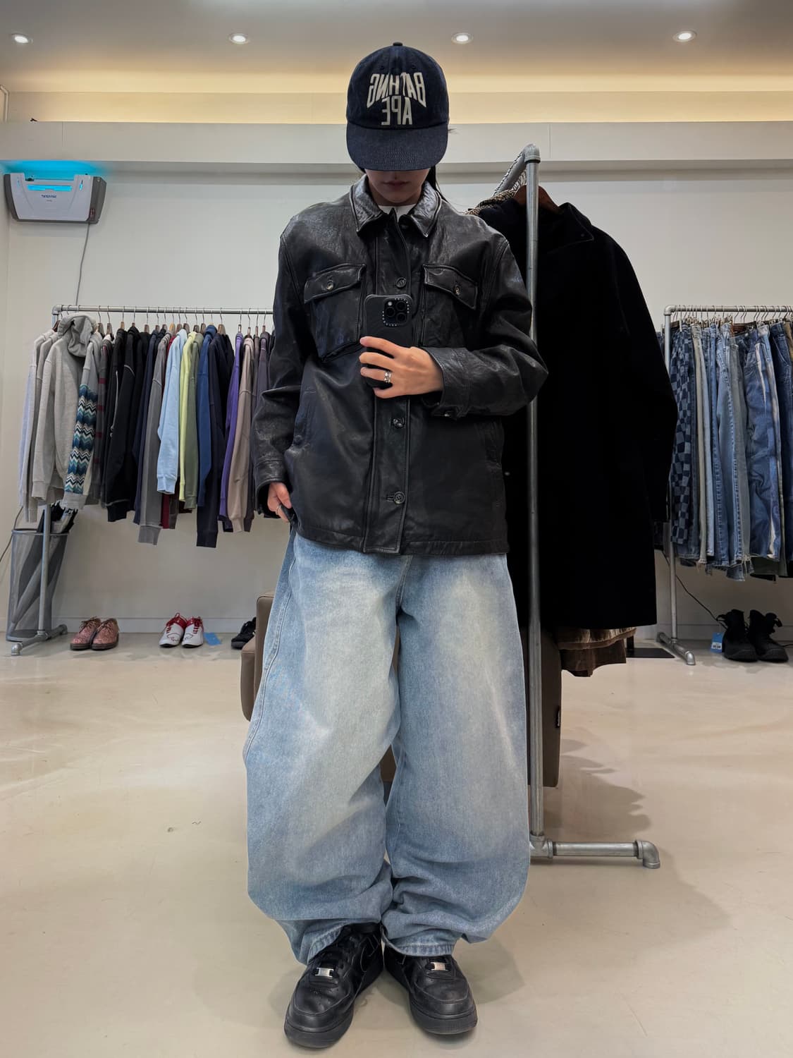 Stra Bler 가죽 자켓 상품이미지7