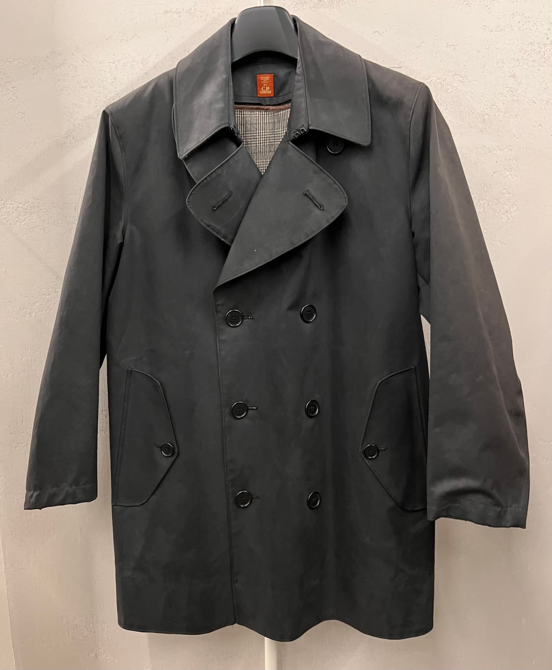 C.P. 컴퍼니 더블 코트 블랙 상품이미지1