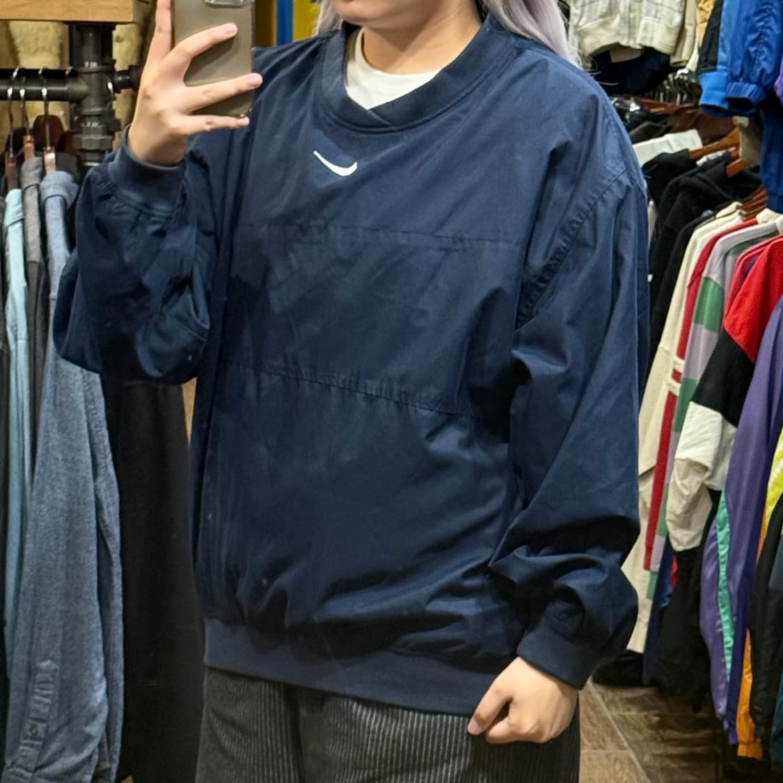 [HI] 나이키 올드스쿨 웜업 네이비 상품이미지4