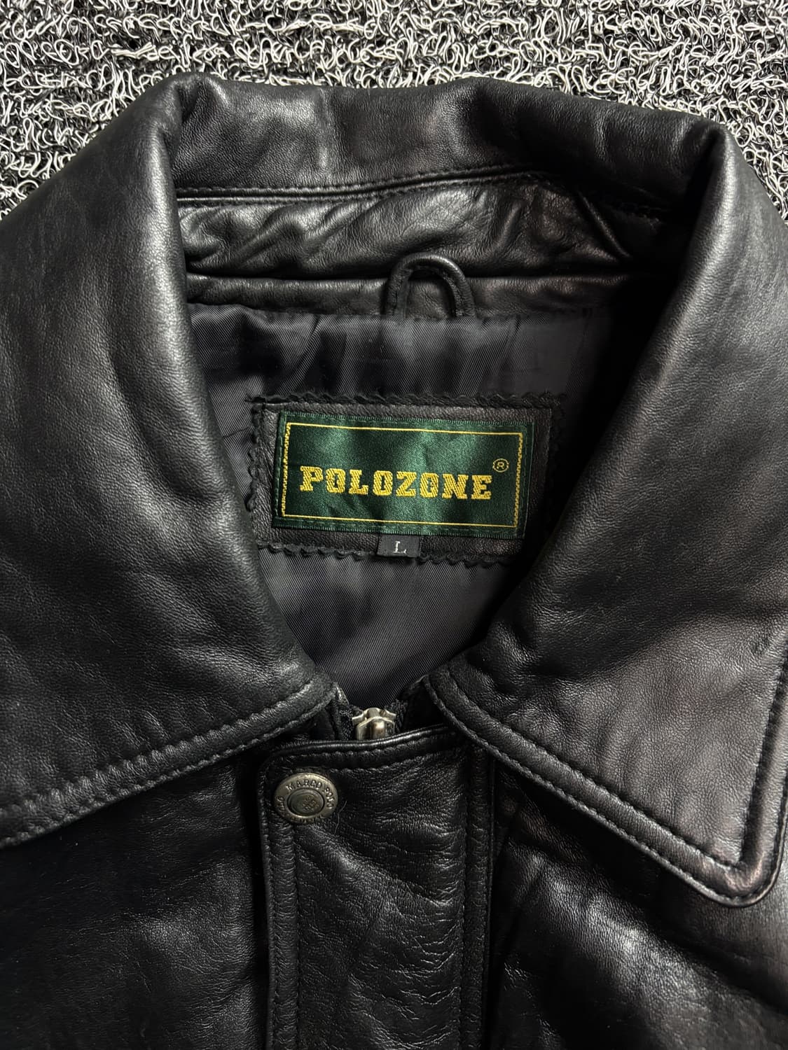 POLOZONE 램스킨 a-2 레더 봄버 자켓 1628 상품이미지3