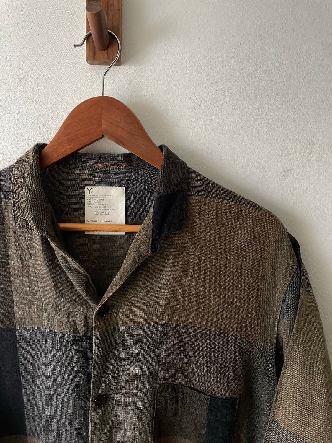 JPN Vintage Yohji Yamamoto Ramie Jacket 상품이미지1